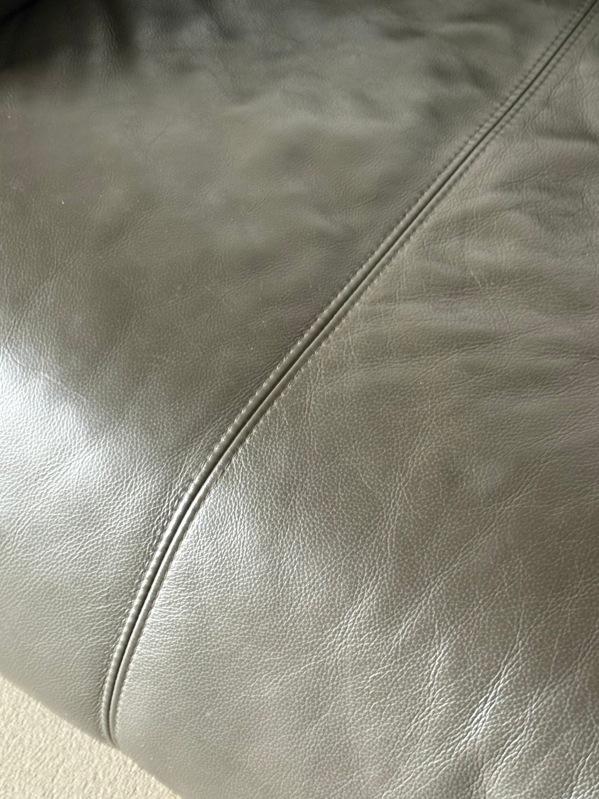 sofa Hudson z szezlongiem, skóra naturalna